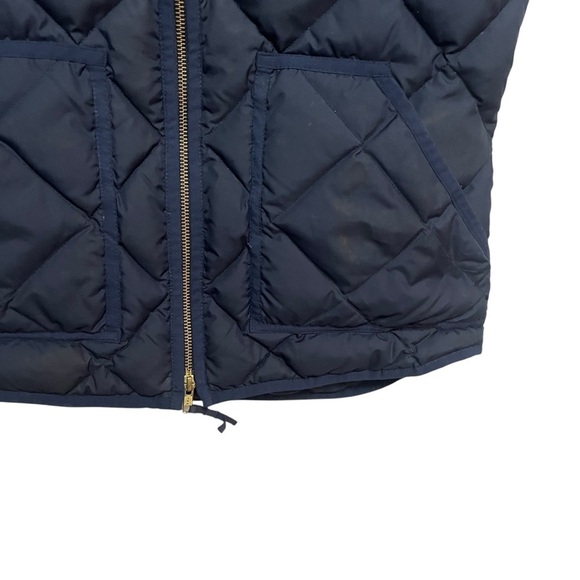 J. Crew Excursion Navy Quilted Down Vest - Picture 5 of 7